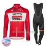 Fietskleding Dames (Fietsshirt Lange Mouw + Lange Koersbroek) 2017 Lotto-Soudal N001 Winter Thermal Fleece Fietskleding Dames (Fietsshirt Lange Mouw + Lange Koersbroek) 2017 Lotto-Soudal N001 Winter Thermal Fleece